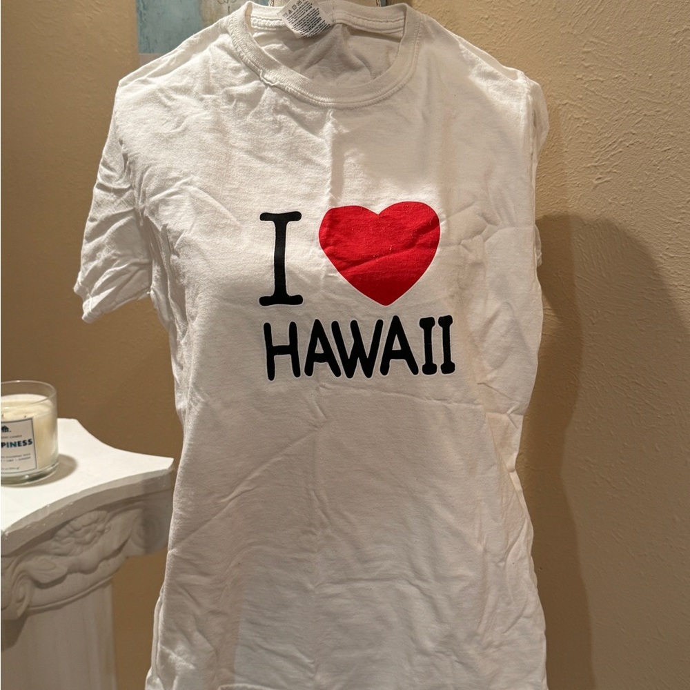 I Love Hawaii White T-Shirt
